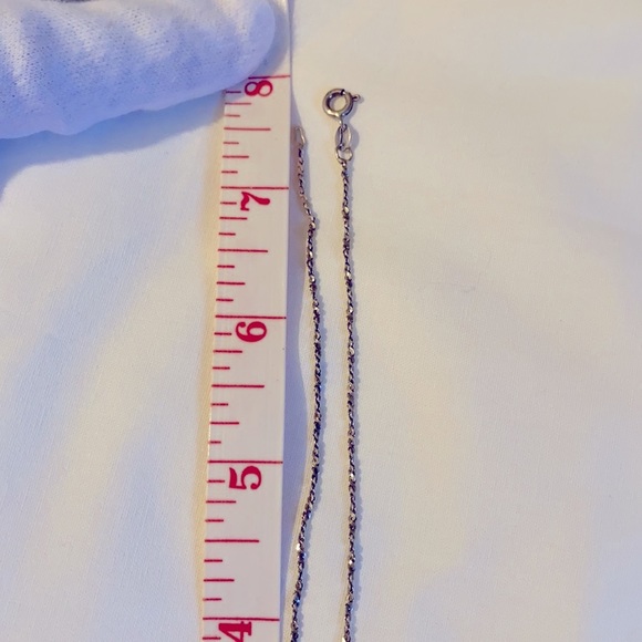 Vintage Sterling Silver Marcasite Heart & Chain pendant - Picture 3 of 5